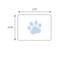 Nevs Dymo Prescription Label w/Paw Print 2-3/4" x 2-1/8" White w/Blue LA-DYM-1016 - alternate 2